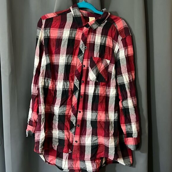 Faded Glory Flannel size 1x - Picture 1 of 3